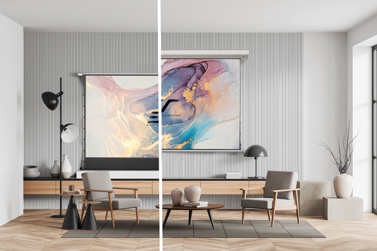 Mobile vs. NichtMobile Leinwände : Was ist das Richtige für Sie?