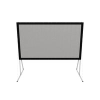 YARD MASTER 2 - MOBILE RAHMEN LEINWAND FÜR DEN INNEN-& AUßENBEREICH<br>