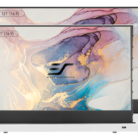 Kestrel Tab-Tension CLR Motor floor-up projection Beamer-Leinwand