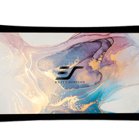 LUNETTE CURVED - Rahmen Beamer-Leinwand