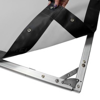 YARD MASTER 2 - MOBILE RAHMEN LEINWAND FÜR DEN INNEN-& AUßENBEREICH<br>