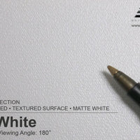 MAXWHITE - LEINWANDTUCHPROBE (DIN A4)