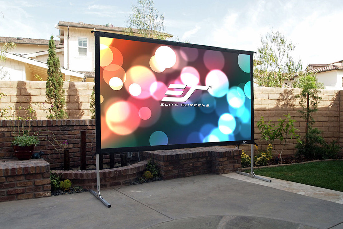 YARD MASTER 2 - MOBILE RAHMEN LEINWAND FÜR DEN INNEN-& AUßENBEREICH<br>