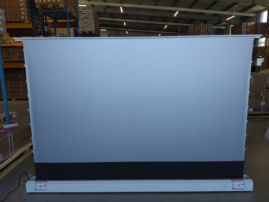 Gebraucht - Neuwertig// KESTREL TAB-TENSION FLOOR-UP With Cinegrey 4D Screens / CineGrey 4D (ALR) / Weiß / 102" ( 16:9 / 226x127 cm) // B-FTE102XH2-C4D--24AH02731/ Zustand Originalverpackung fehlt.