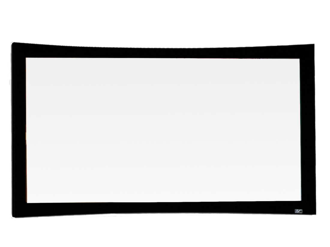 LUNETTE CURVED - Rahmen Beamer-Leinwand