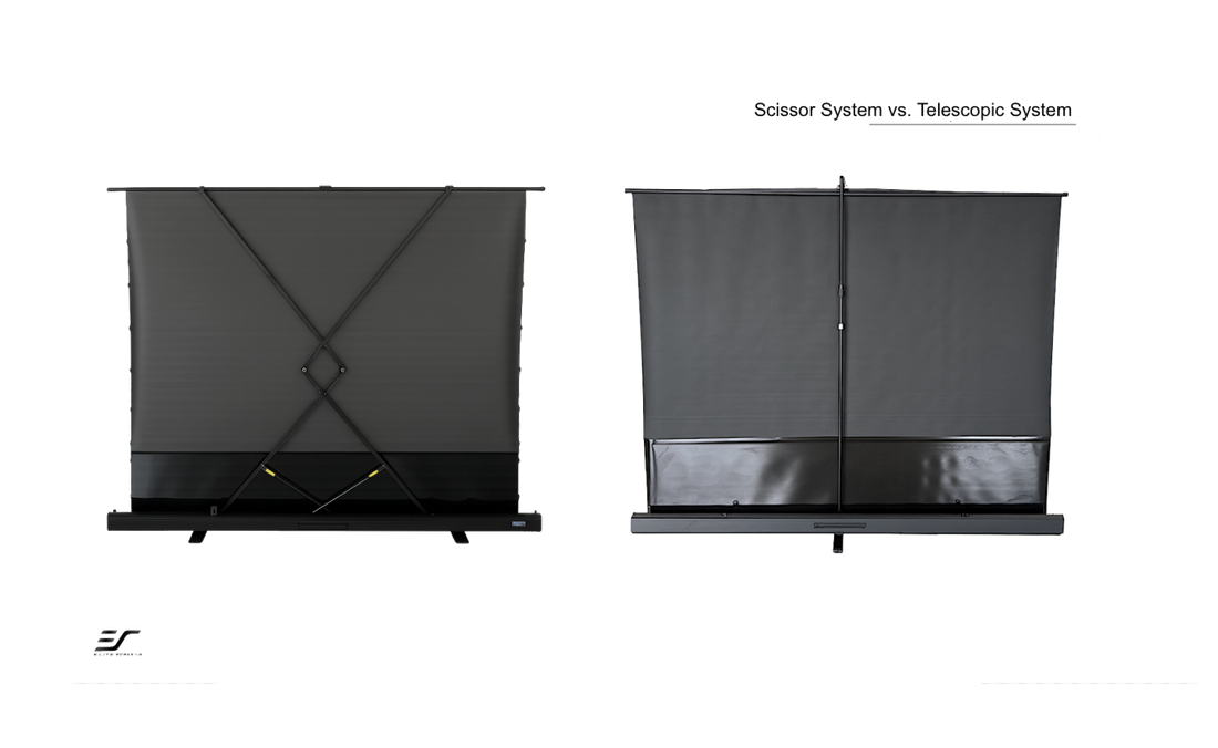 EZ CINEMA PLUS TAB-TENSION - ALR- PORTABLE PROJECTION SCREENS - TELESCOPE SYSTEM