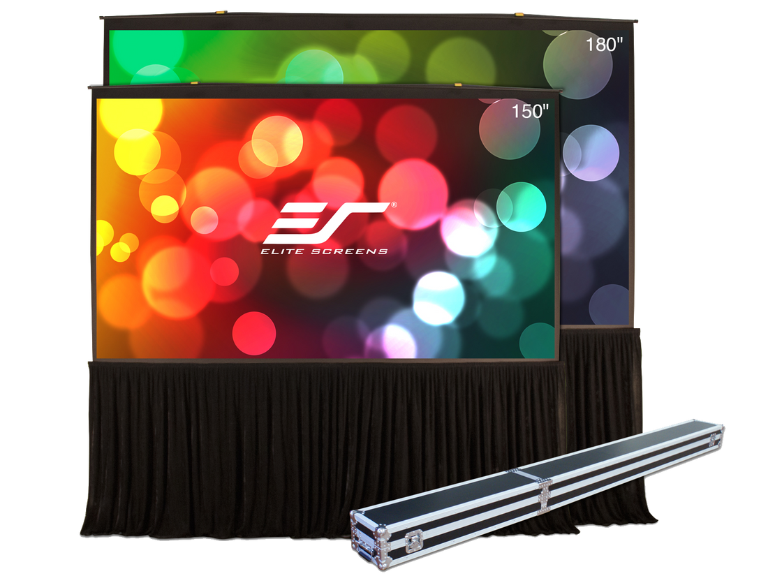 QUICKSTAND 5-SECOND SERIE - MOBILE BEAMER- LEINWAND