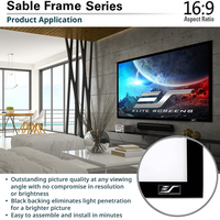 SABLE FRAME - Rahmen Beamer-Leinwand