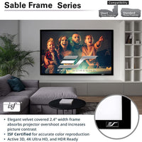 SABLE FRAME - Rahmen Beamer-Leinwand