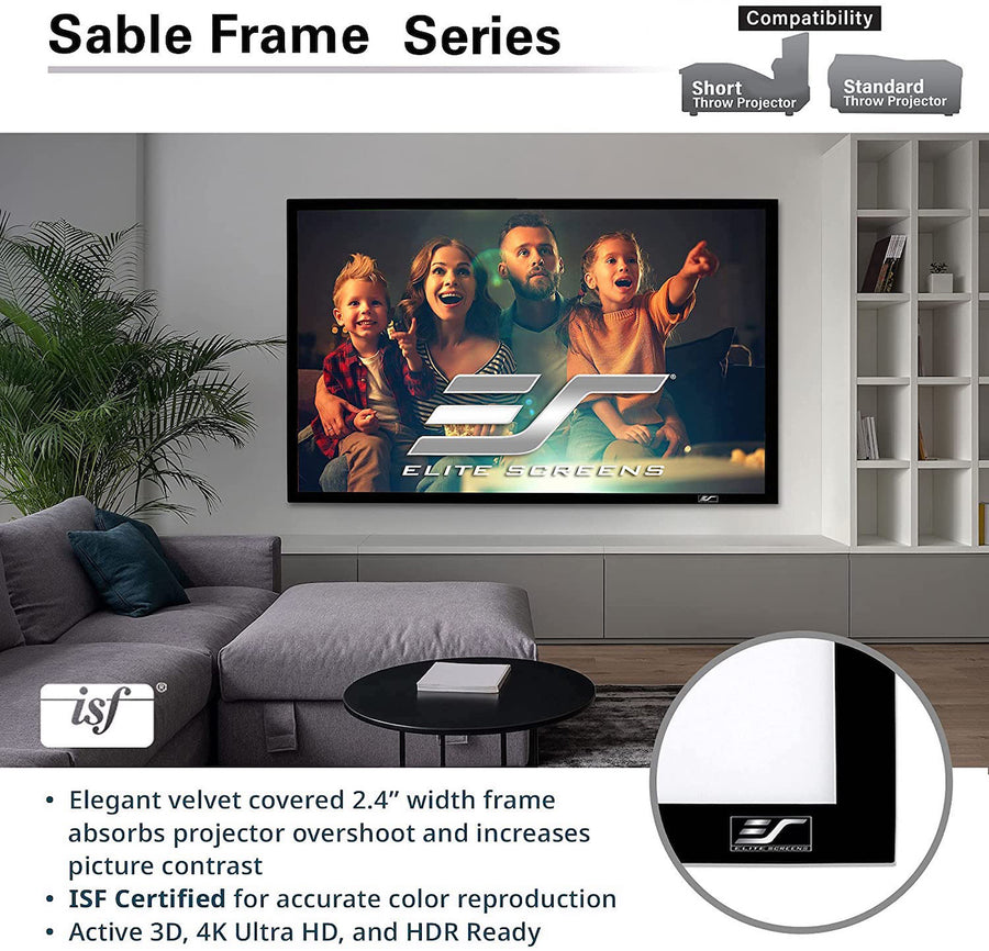 SABLE FRAME - Rahmen Beamer-Leinwand