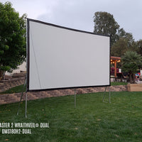 YARD MASTER 2 - MOBILE RAHMEN LEINWAND FÜR DEN INNEN-& AUßENBEREICH<br>