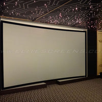 LUNETTE CURVED - Rahmen Beamer-Leinwand